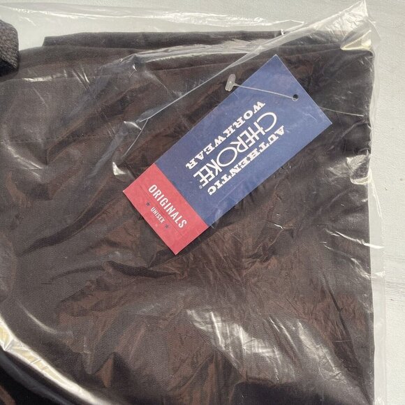 Cherokee Workwear Unisex Fit 3-Pocket Drawstring Scrub Pants - 4100 Black Small - Picture 3 of 5